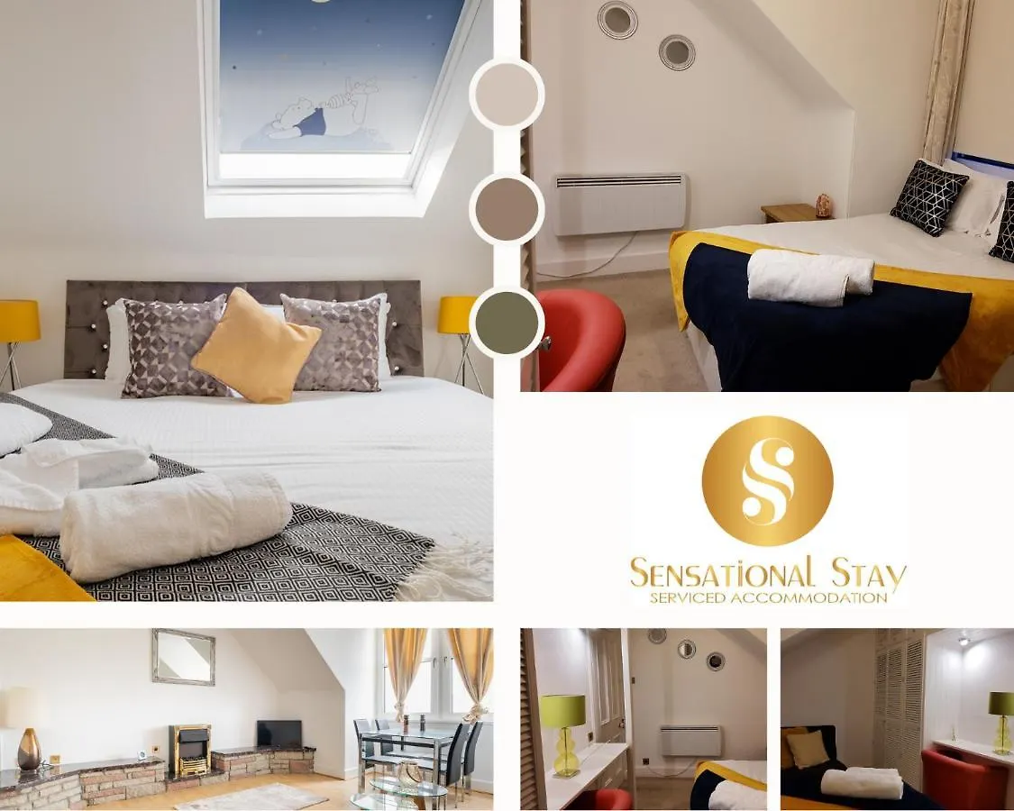 Apartment 2 Bedroom Apt At Sensational Stay Serviced Accommodation Aberdeen - Clifton Road